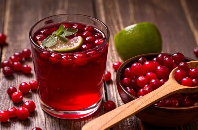 Tincture cranberry on cognac - recipe