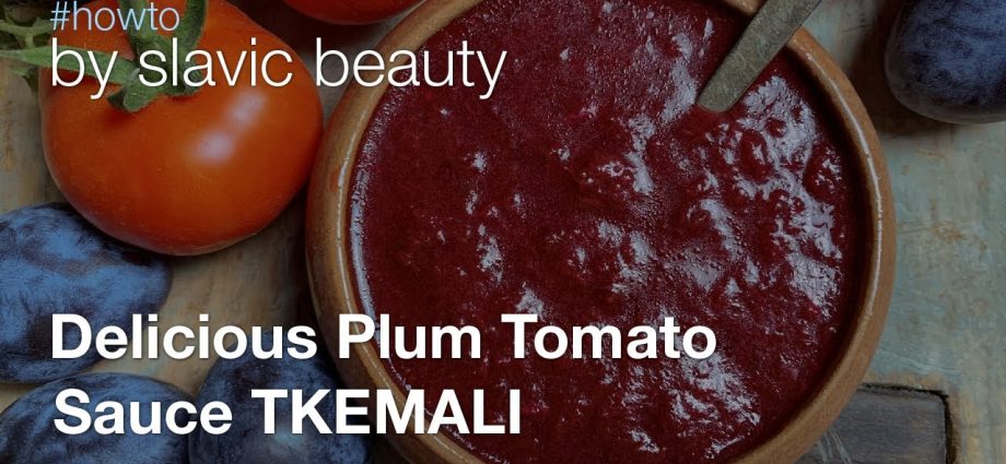 Tkemali with tomato paste: recipe 