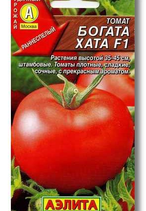 Tomato Bogata Hata: description, photo, reviews