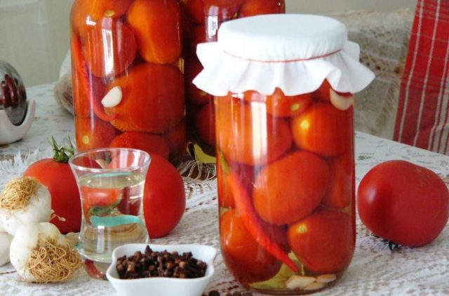 Tomato recipes without vinegar for the winter