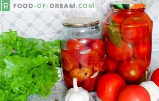 Tomato recipes without vinegar for the winter