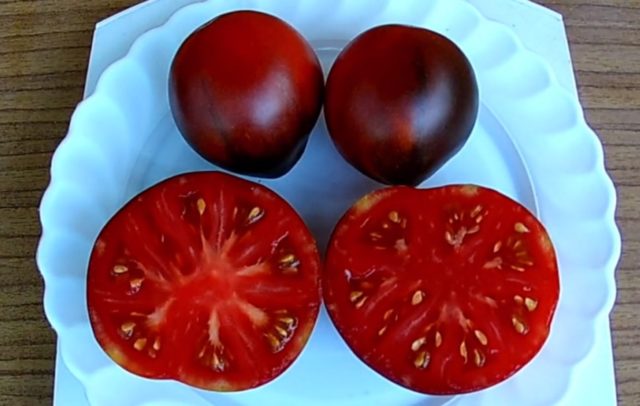 Tomato variety Blue pear: reviews, description, planting and care