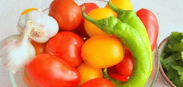 Tomatoes in Georgian for the winter