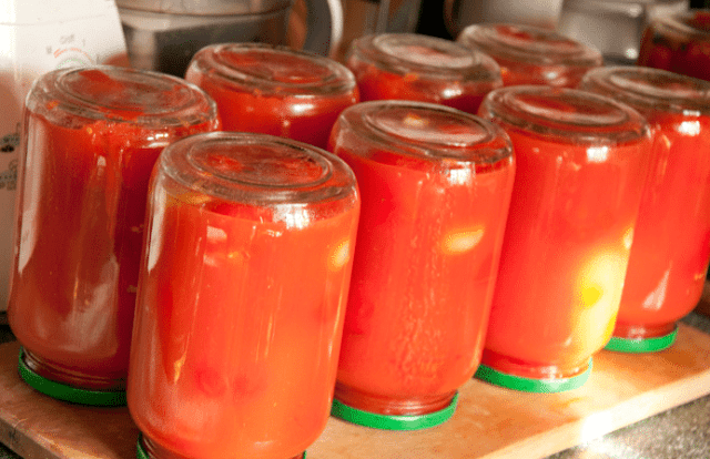 Tomatoes in tomato juice: 7 recipes for the winter