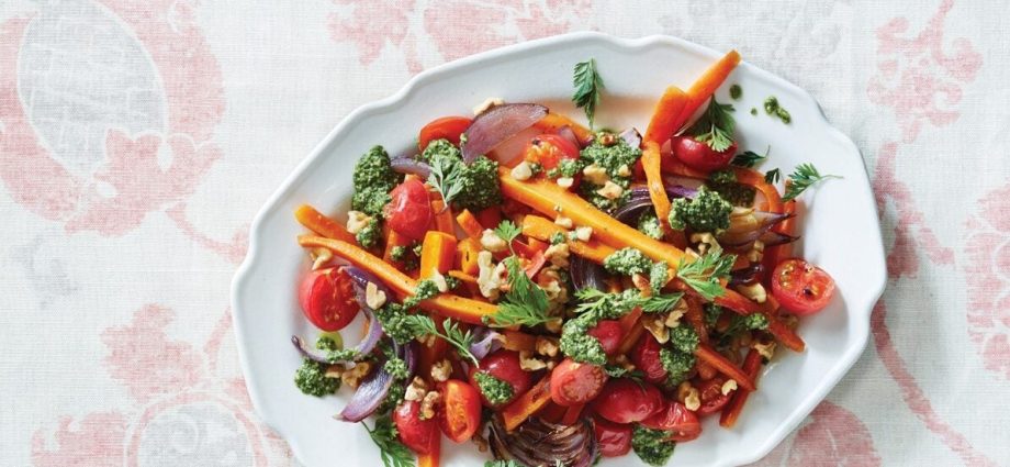 Tomatoes with carrot tops