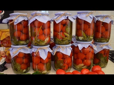 Tomatoes with celery