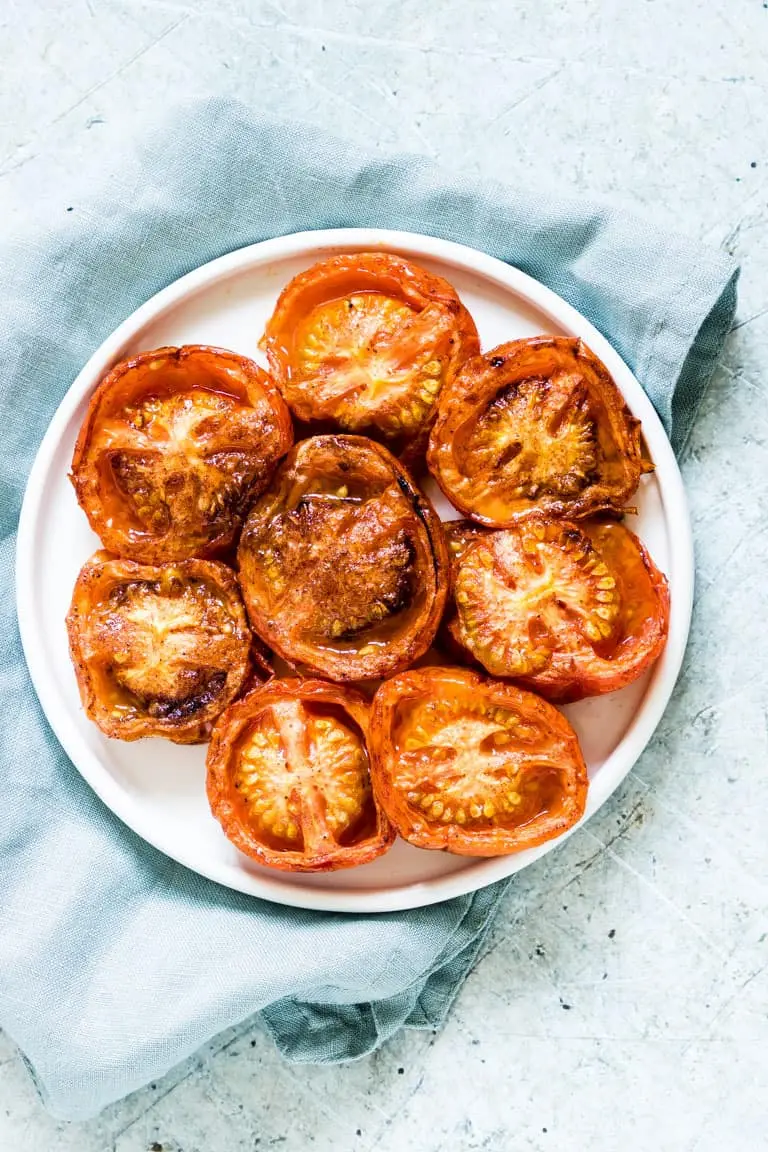 Tomatoes with cinnamon