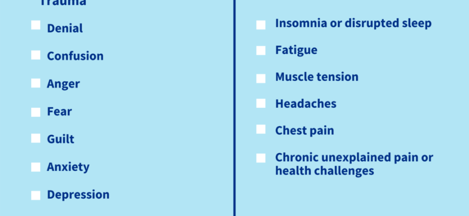 Trauma &#8211; causes, symptoms, mental and physical health effects