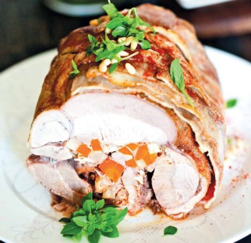 Turkey boiled ham: in the oven, in foil, in the sleeve