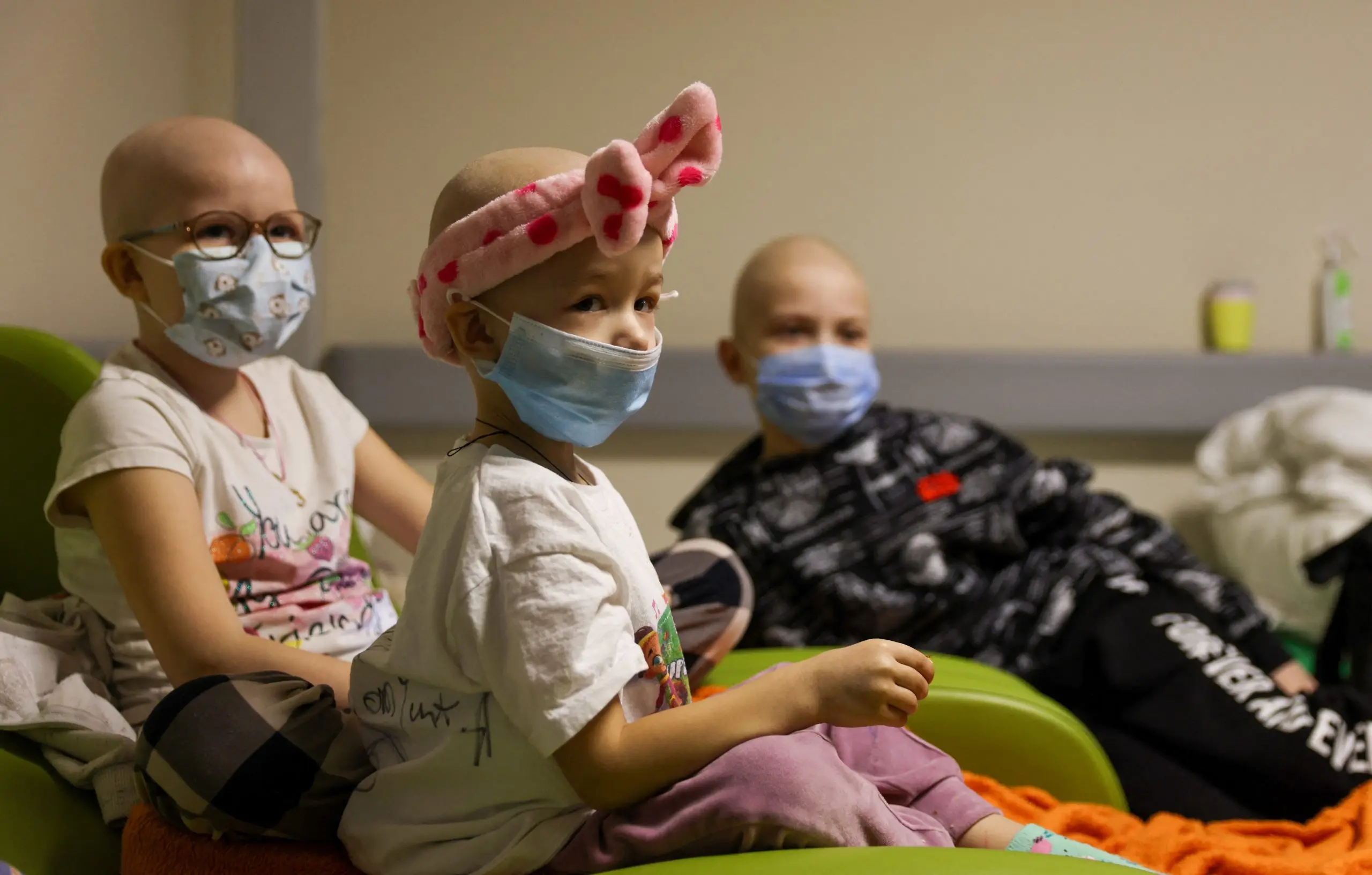 Ukrainian children go to Polish hospitals with advanced diseases