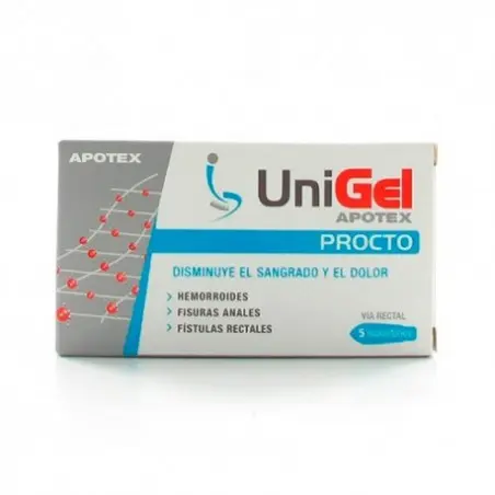 UniGel Procto &#8211; suppositories for hemorrhoids and other ailments of the anus