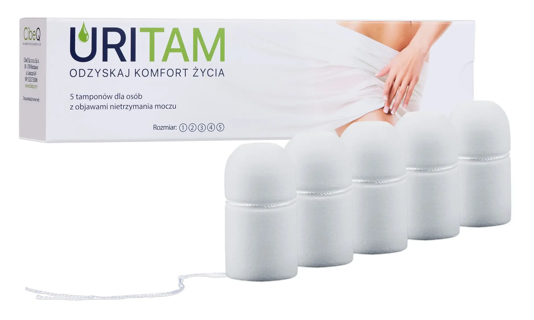 URITAM &#8211; incontinence tampons. The first Polish product to solve the problem and improve the quality of life