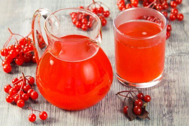 Useful properties of viburnum juice and contraindications