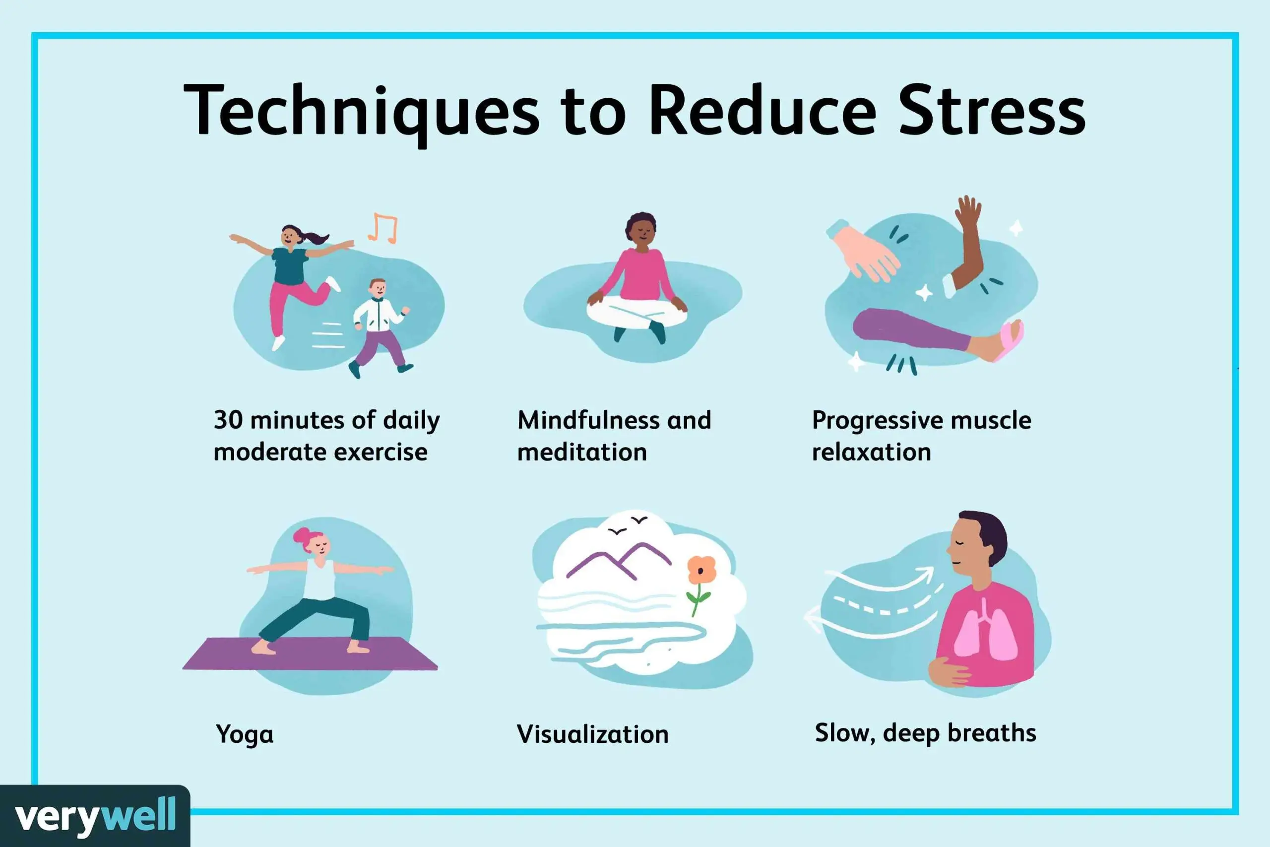 Varied activities relieve stress