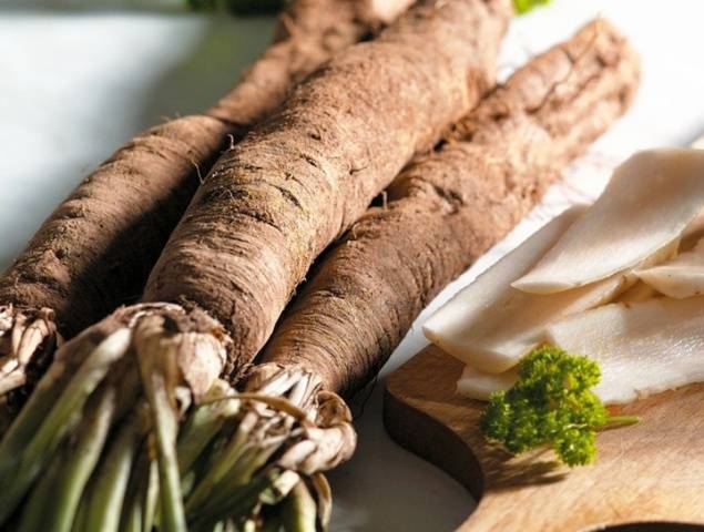 Varieties of black carrots