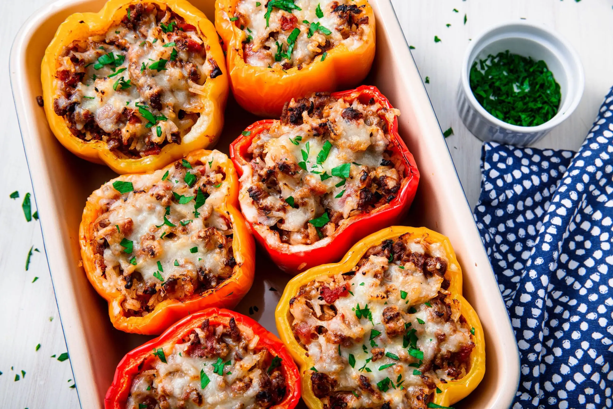 Varieties of pepper for stuffing