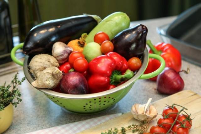 Varieties of red eggplant