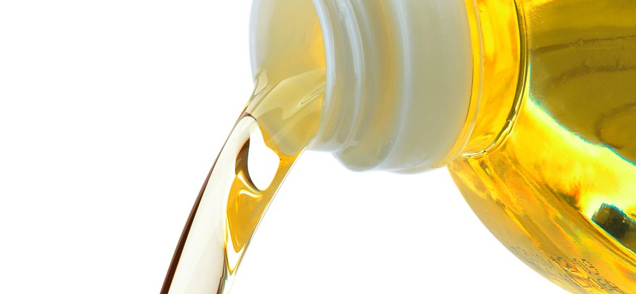 Vegetable oil can reduce lung function