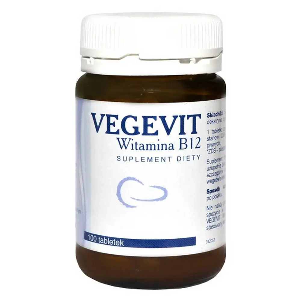 Vegevit Vitamin B12 &#8211; indications, dosage, contraindications, warnings