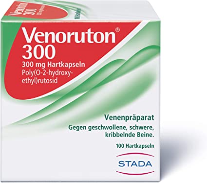 Venoruton 300 for diseases of the venous system. Indications, dosage, interactions with other drugs