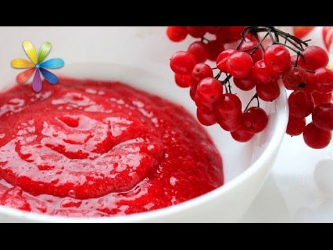 Viburnum jam for the winter: a recipe for a classic viburnum dessert, how to cook a seedless treat with apples, pumpkin