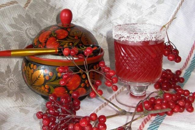 Viburnum tincture on vodka: recipe