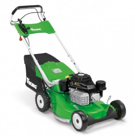 Viking lawn mower: petrol, electric, self-propelled