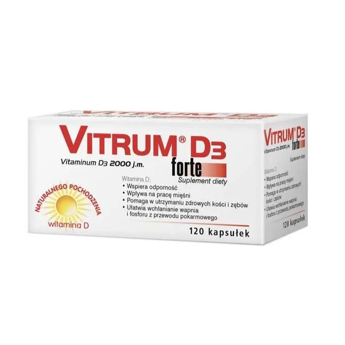 Vitrum D3 Forte &#8211; composition, indications, dosage