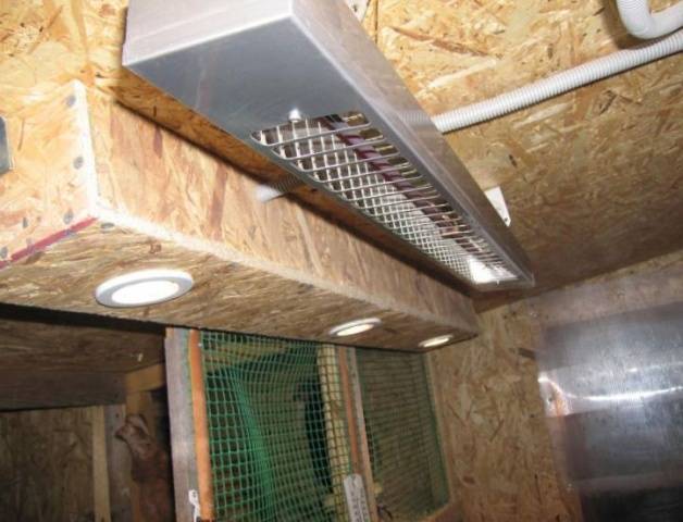 Warm chicken coop with your own hands 