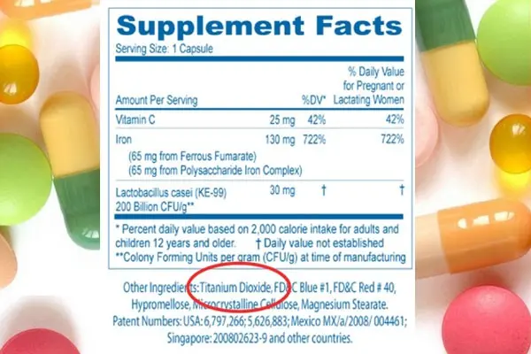 Watch out for dietary supplements. These ingredients can be harmful