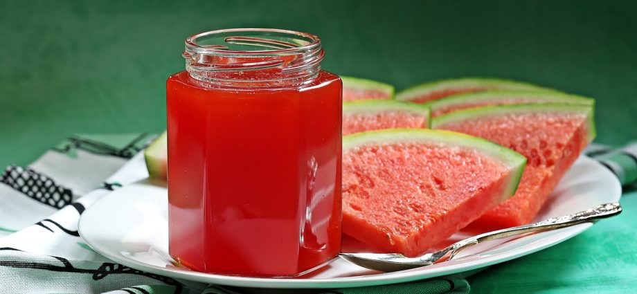 Watermelon and melon jam