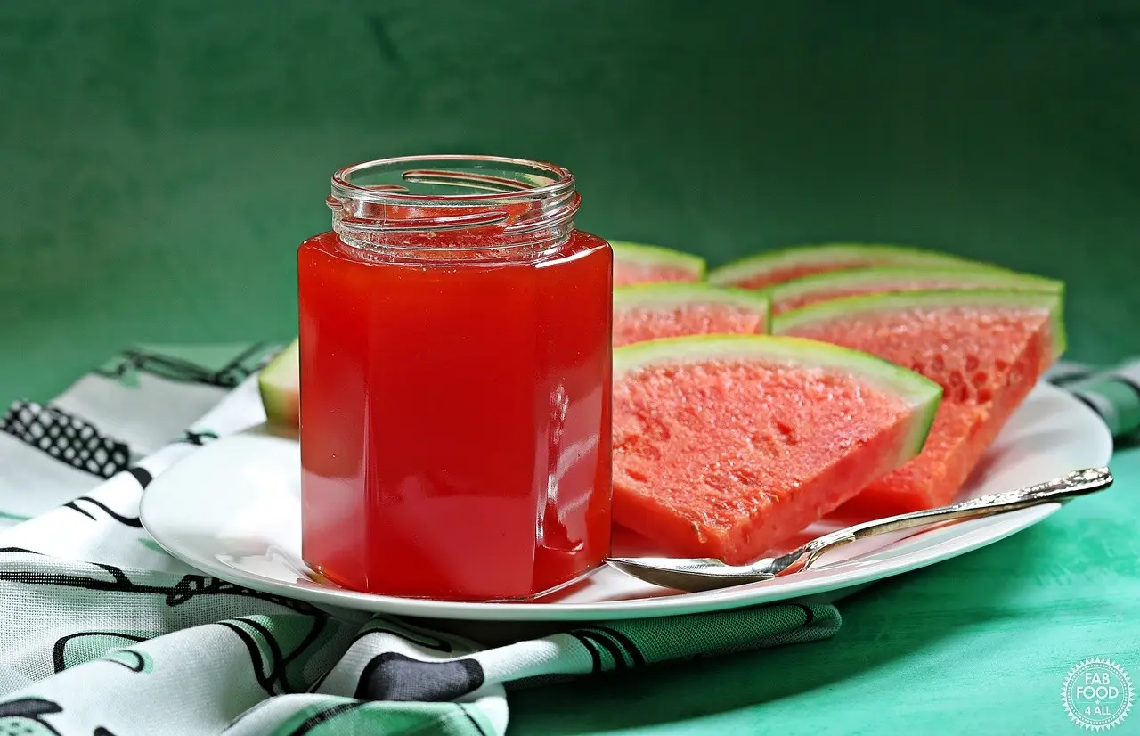 Watermelon and melon jam