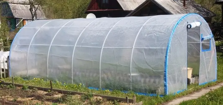 We build a greenhouse from polypropylene pipes with our own hands