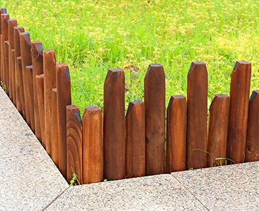 We build a wooden fence for flower beds with our own hands &#8211; plodovie.ru