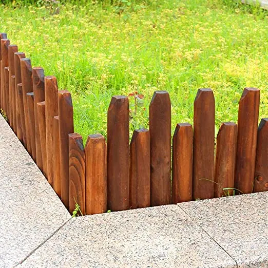 We build a wooden fence for flower beds with our own hands &#8211; plodovie.ru