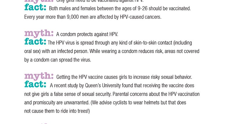 We debunk the biggest myths about HPV