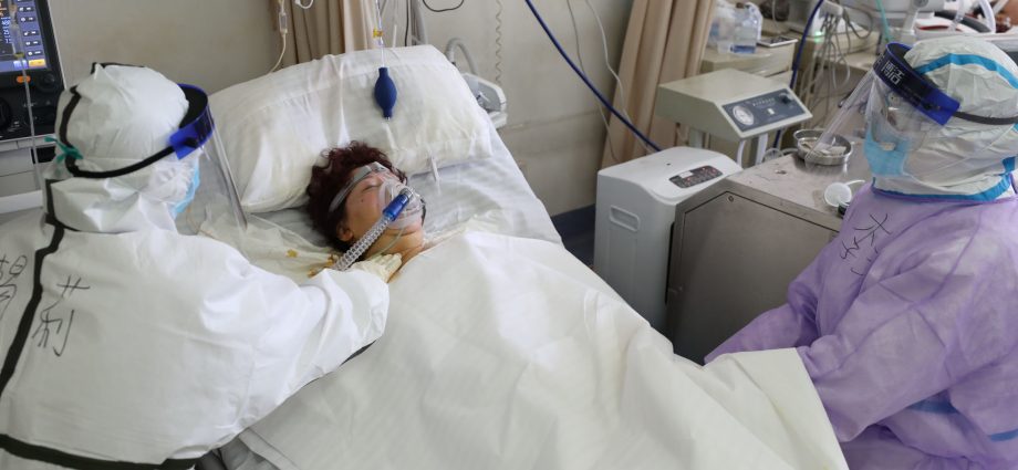 What about the availability of beds and ventilators for people with COVID-19? We check