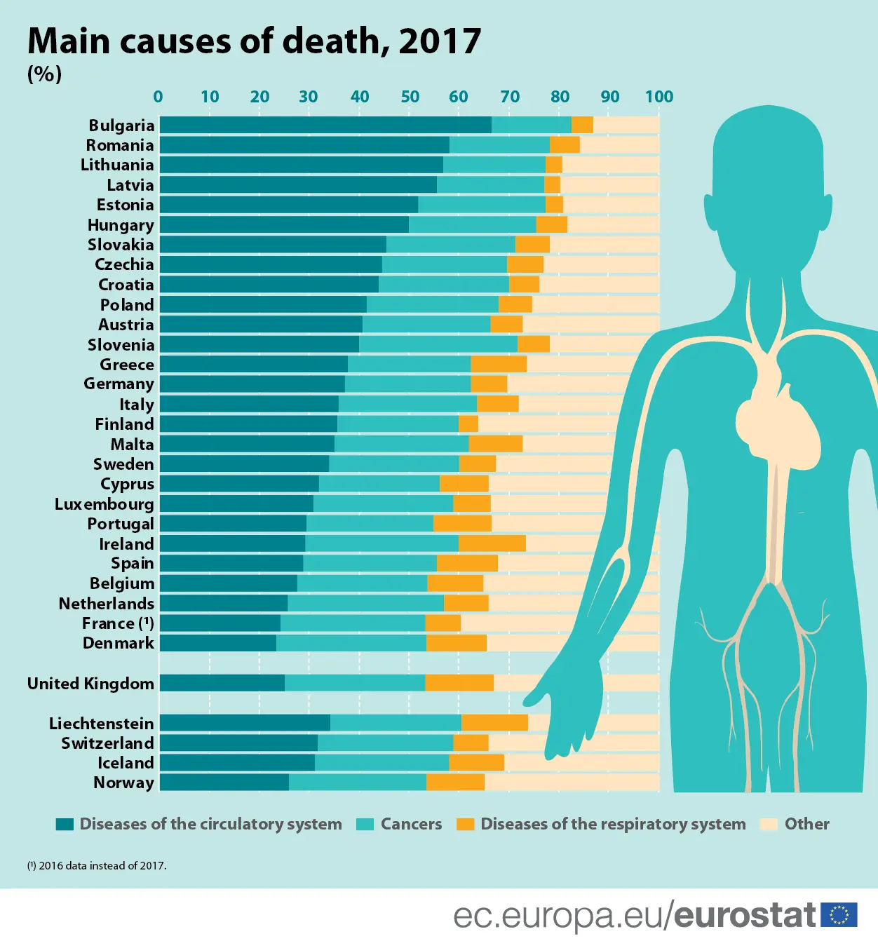 What are people dying of in Poland and in the world? Here are the most common causes [INFOGRAPHICS]