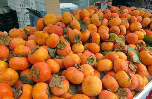 What can be done from persimmon for the winter