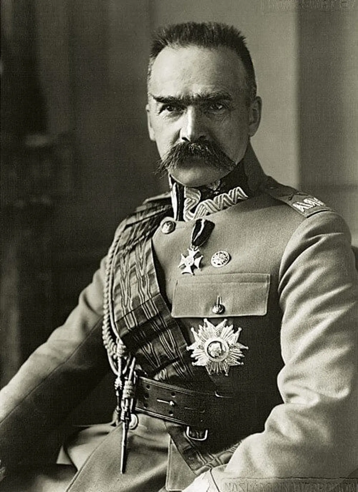 What did Józef Piłsudski suffer and die of?