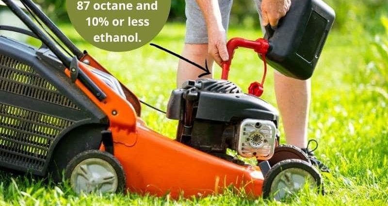 What gasoline to choose for a lawn mower so as not to spoil the equipment