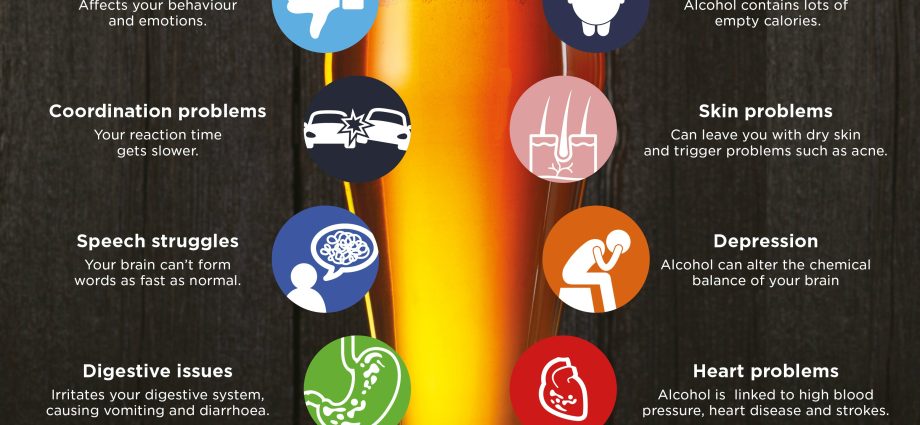 What happens in your body when you drink small doses of alcohol every day?