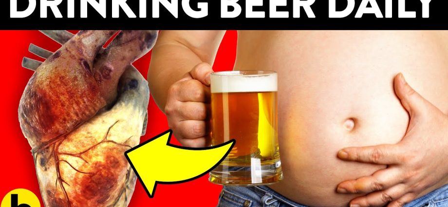 What happens to your liver when you drink beer every day?