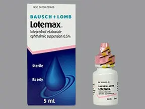 What is Lotemax and in what situations is it used?