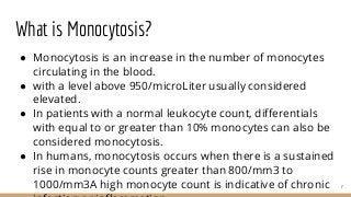 What is monocytosis?