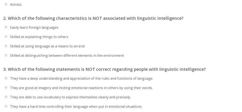 What is your linguistic intelligence? Check what your score is! QUIZ