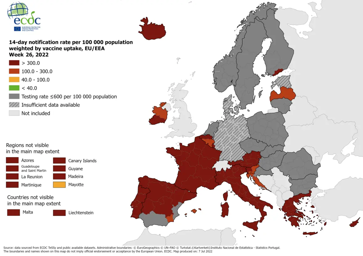 What restrictions are still in force in Europe?