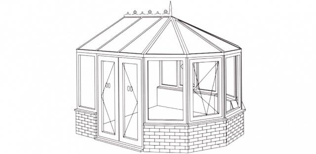 What roofing material to cover the roof of the gazebo