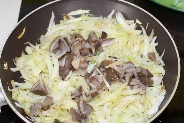 What to cook from mushrooms and cabbage: recipes