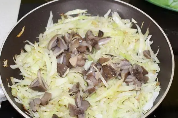 What to cook from mushrooms and cabbage: recipes